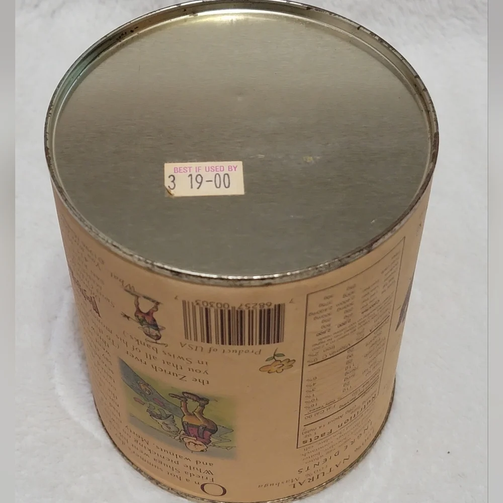 Vintage Mashuga Nuts Can Rare Coin Bank